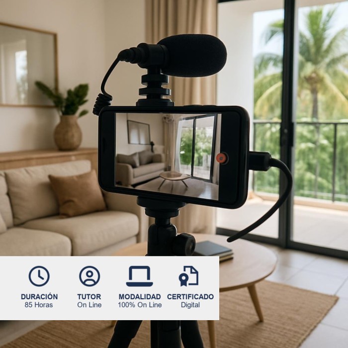 Fotografía y Video Inmobiliario con Teléfono Móvil